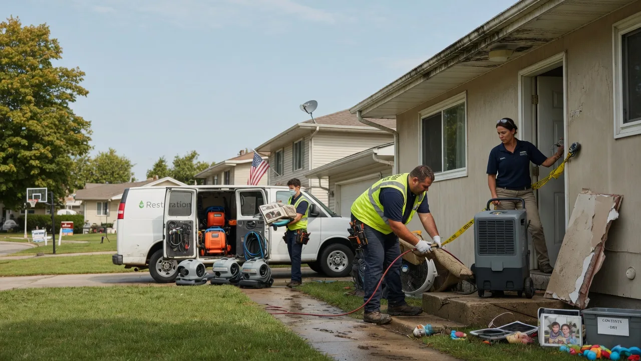 Water Damage Restoration in Pedricktown, NJ near me